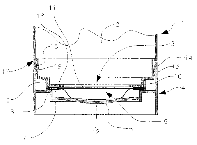 A single figure which represents the drawing illustrating the invention.